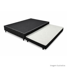 Conjunto Box Topázio Com Auxiliar Molas Ensacadas - B