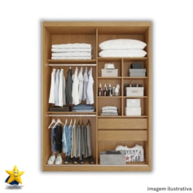 Guarda-Roupa Angra 2 Portas &ndash; Nature