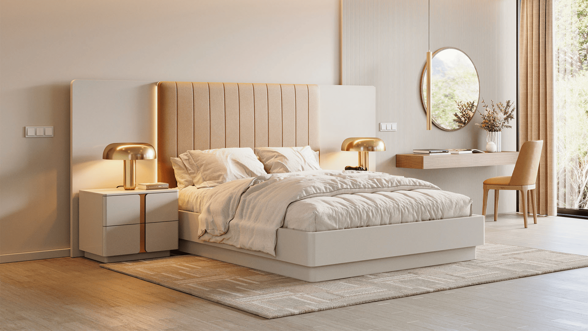 Quarto decorado